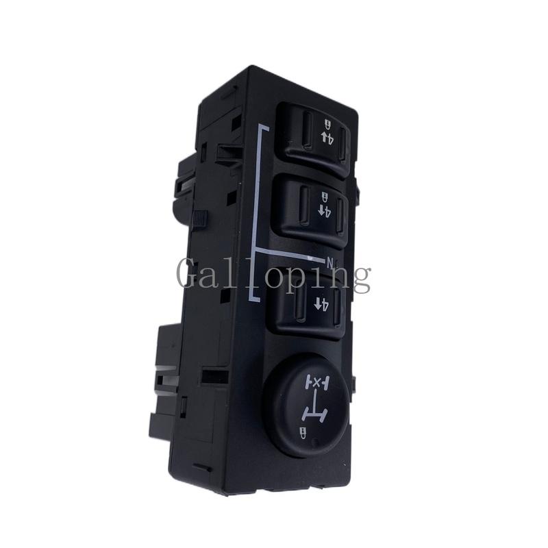 4WD 4x4 Wheel Transfer Case Selector Button Dash Switch For Hummer H2 2003-2007 19259310