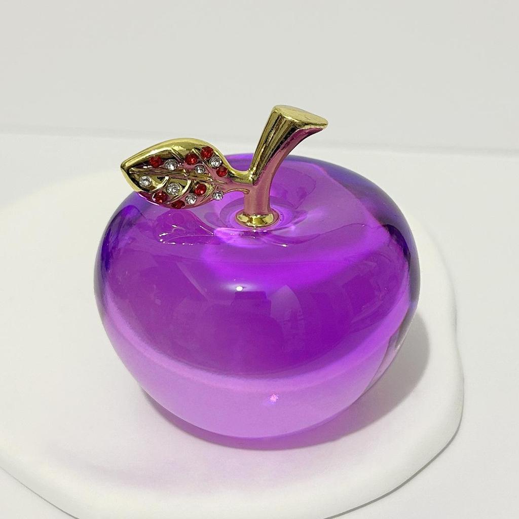 Kristallapfel-Ornament: Romantisches Weihnachts- & Hochzeitsgeschenk für Sie