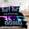 K-Pop Dämonenjäger Bettwäsche-Set 3-teilig Bettbezug Geschenk für Schlafzimmer, Ohne Füllung jt035