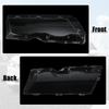 Car Headlight Cover Lampshade Shell Cover For BMW E46 3 Series 4 Door 1998-2001 HeadLamp Clear Lens Cover