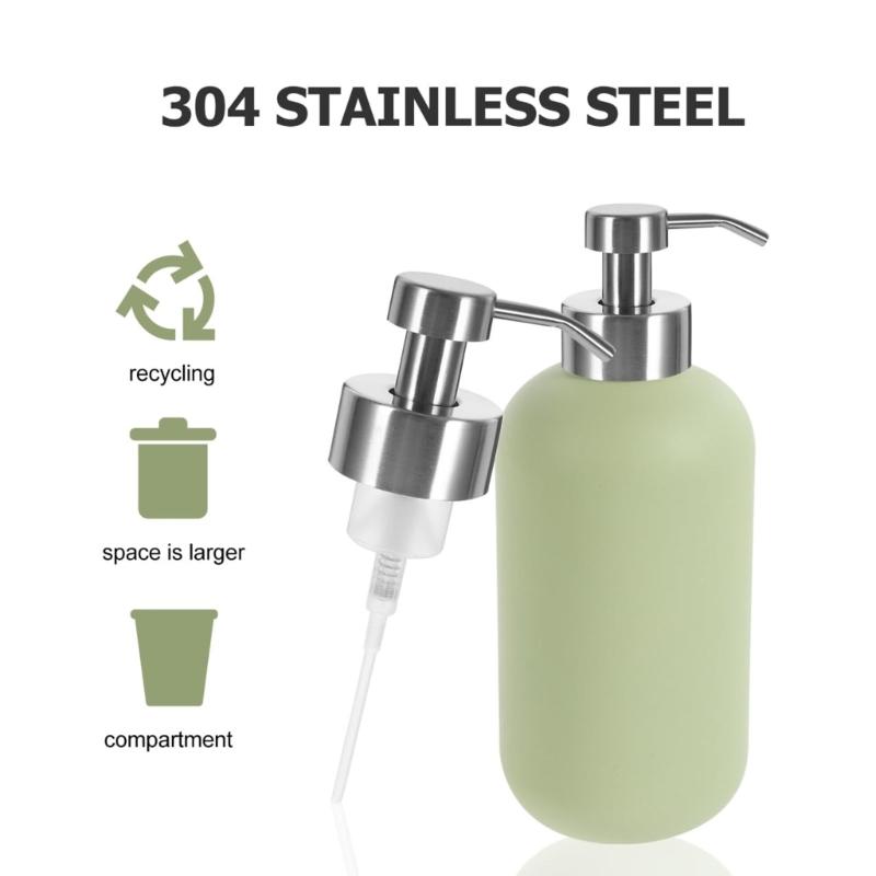 Steel Bath Foam Pump 44 Tooth Design Corrosion Resistant Construction Modern Bathroom Upgrades for Precise Foam Control