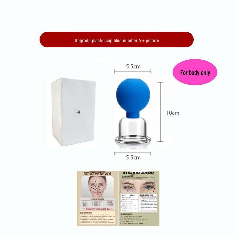 Enhanced Silicone Facial Cupping Set for Skin Lifting and Beauty