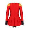 Women's Halloween Circus Ringmaster Cosplay Costume Female Bodysuits Role Play Outfits