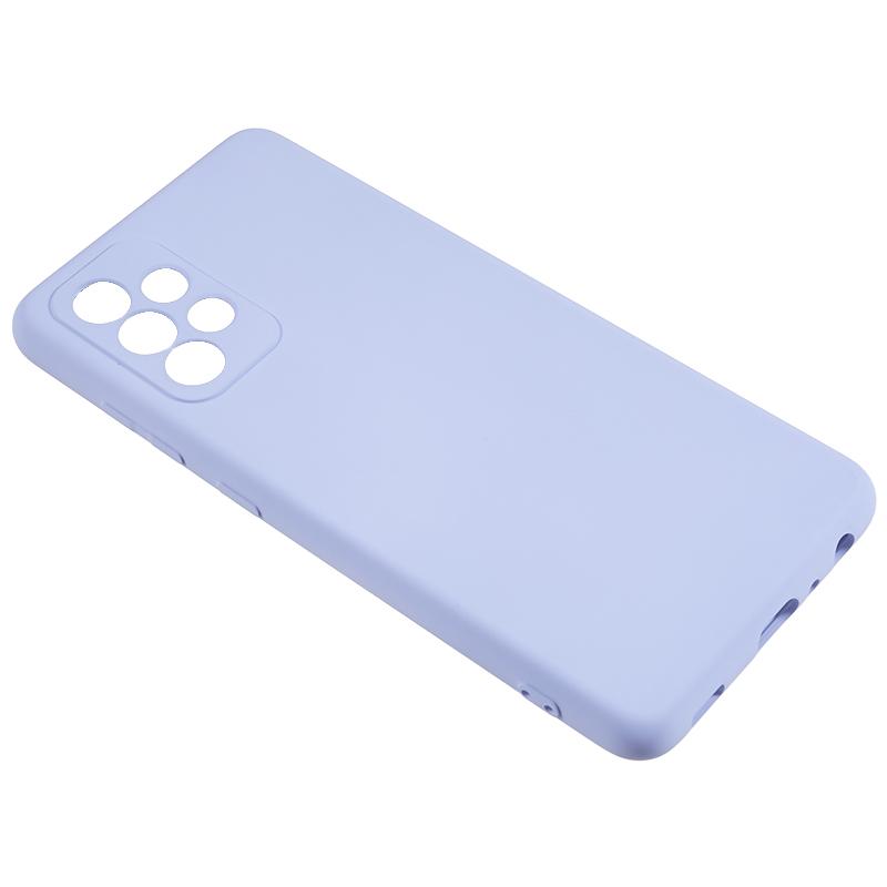 For Samsung Galaxy A52 4G/5G/A52s 5G Rubberized Phone Case Fiber Lining TPU Back Cover