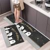 s New Kitchen Floor Mat Long Strip, Water-Absorbent Anti-Slip And Anti-Oil, Laundry Room Door Mat Home Decor Accessory