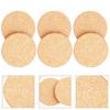 10pcs Round Cork Flowerpot Pads Plant Coaster Mat Water Absorbing Non-Slip Gardening Planter Saucer Cork Mat For Indoor Outdoor
