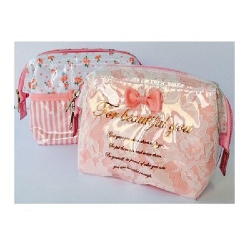 Lovely & Romantic Ribbon Wire Pouch (Choose 1) Romantic Ribbon Wire Pouch