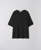 EZIO Slub Round T-Shirt_Black