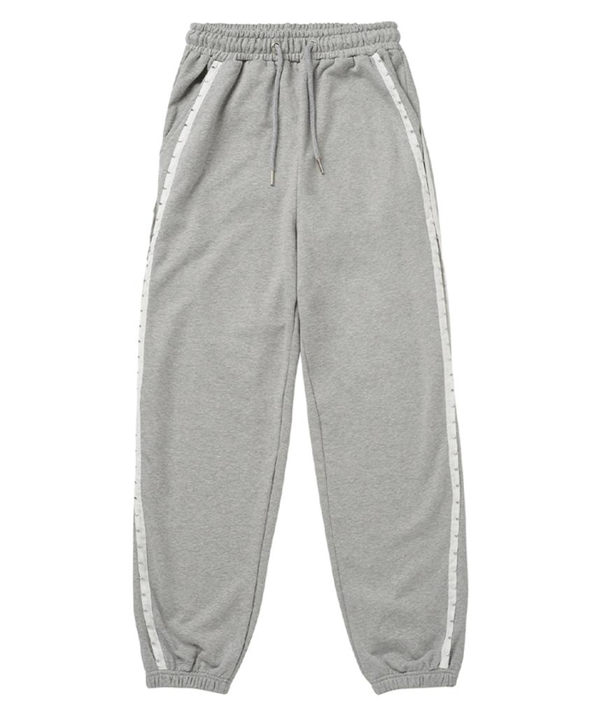 Ulkin Hook Tape Sweatpants_Gray