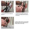 10Pcs 2.5 Turn Door Knob Handle Spring Replacement Torsion Spring For Door Internal Coil Repair Return Torsion Springs