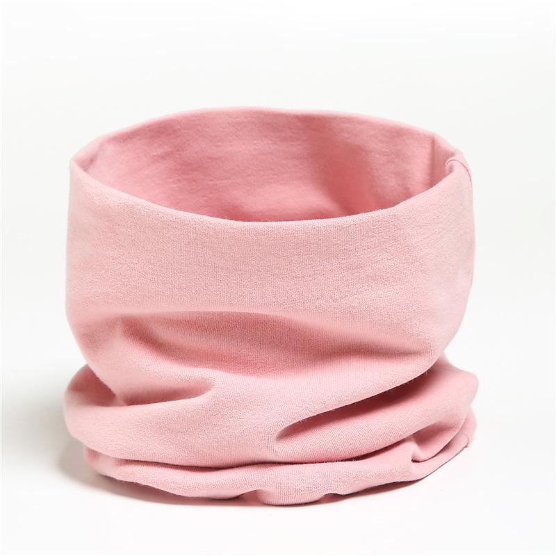 Wszechstronny bawełniany snood w jednolitym kolorze: Miękkie, Bez podszewki, Wysoki dekolt Kolory cukierkowe w stylu koreańskim