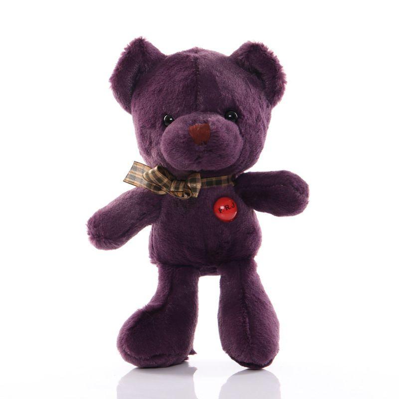Colorful 25cm Anime Teddy Bear Plush Doll Soft Cute Comfortable Gift For Birthday More!