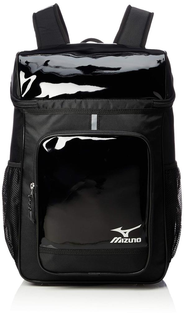 Mizuno Backpack, Approximately 25L, C3JDB903, Black