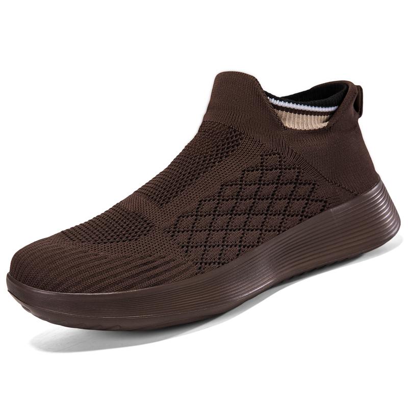 Fashion Men Mesh Casual Sports Shoes Breathable Slip-on Sneakers Lightweight Running Shoes for Walking Jogging Fitness Exercise Women