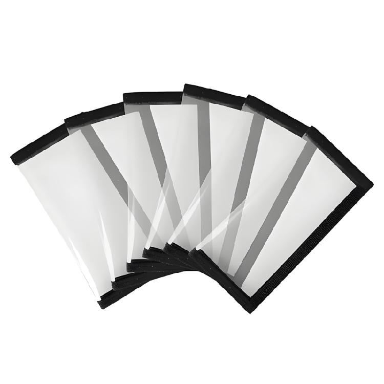 

6Pcs Clear Baits Cover Fishing Lure Wrap Clear PVC Lure Cover Baits Gloves Fish Hook Storage Protectors Easy to Use small