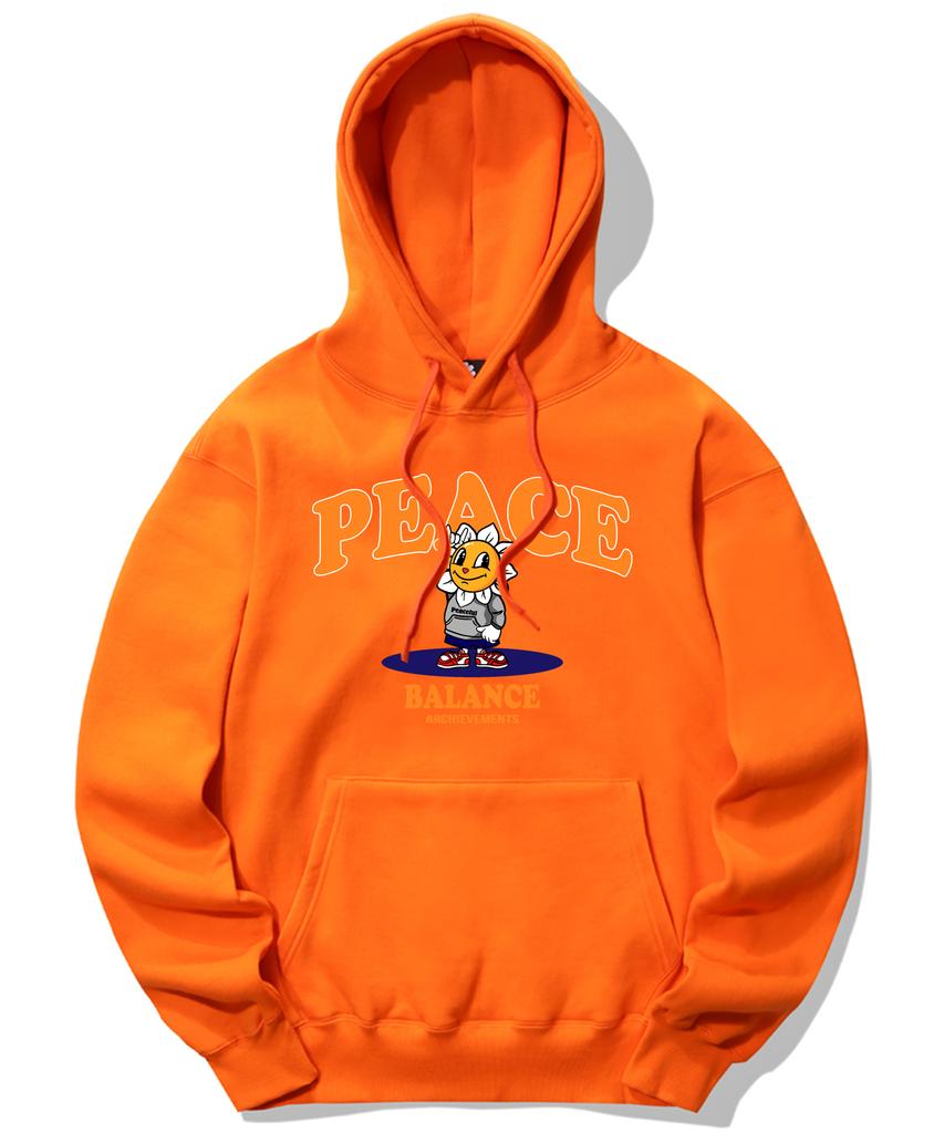 Peace Tiger Hoodie - Orange