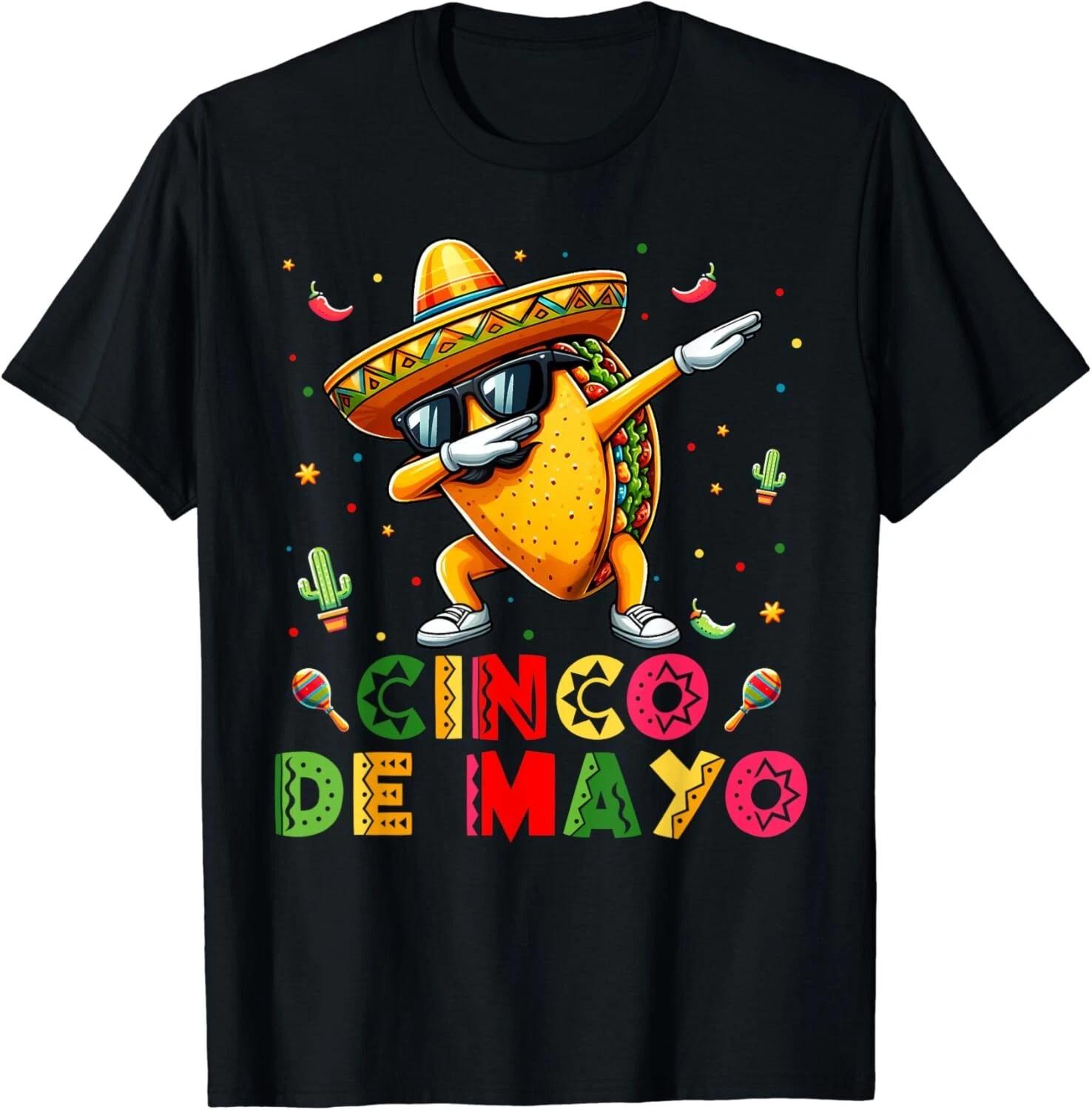Cinco De Mayo For Men Women Boys Kids Mexican Fiesta Tacos Gift Unisex kids boys T-Shirt 160