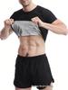 Herren Kompressions Sport Formgebendes Tanktop und Kurzarm Fitness Weste