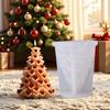 Heart Carved Christmas Tree Shape Silicone Molds for Candle Soap Christmas Candle Silicones Mould For Holiday Decoration