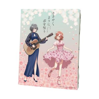 TV-Anime „Sing Love Like a Whisper“ 01 Partykleid-Version. [Originale Illustration] Leinwand