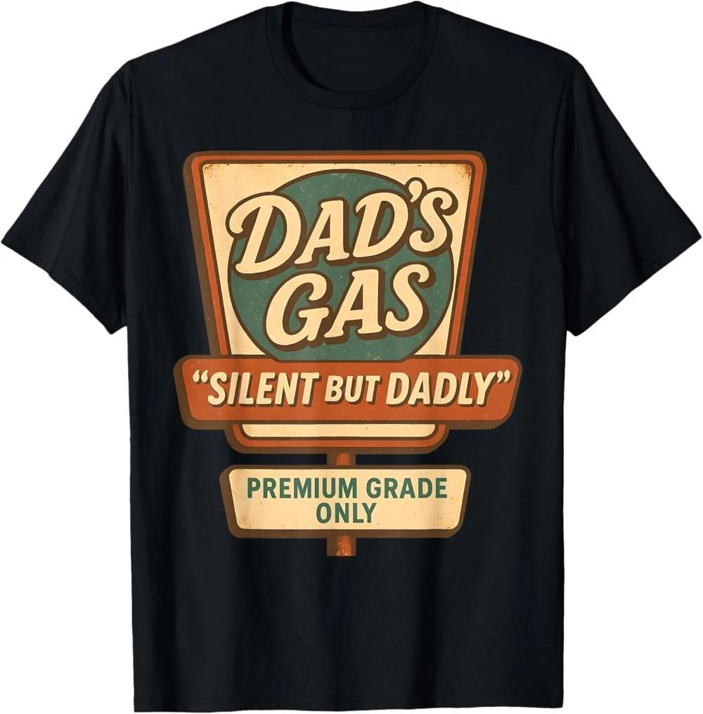 NEW LIMITED Silent But Dadly Funny Father s Day Fart Dad Farting Vintage T-Shirt XXXXL