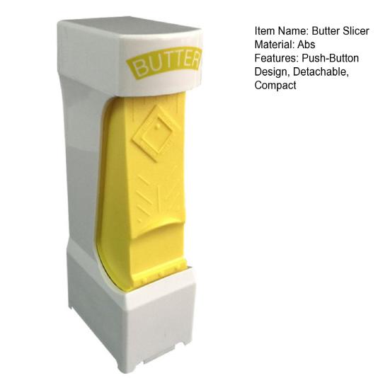 Butter Cheese Slicer with Even-Slot Design Cold Butter Cream Cheese Slicing Tool Compact Essential Kitchen Tool for Toast Baking