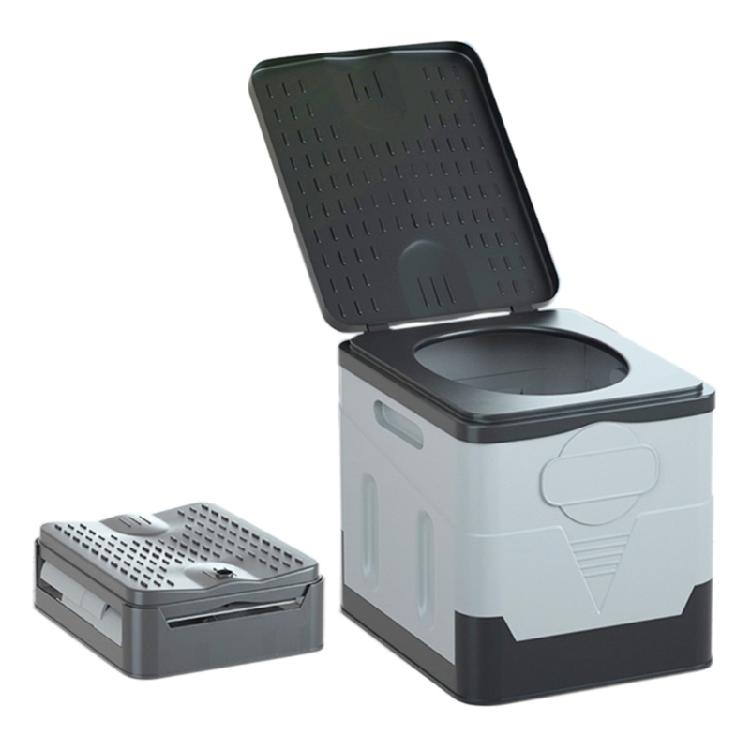 Reusable Trash Can Outdoor Toilet for Camping Hiking Beach Traffic-Jam Car Potty