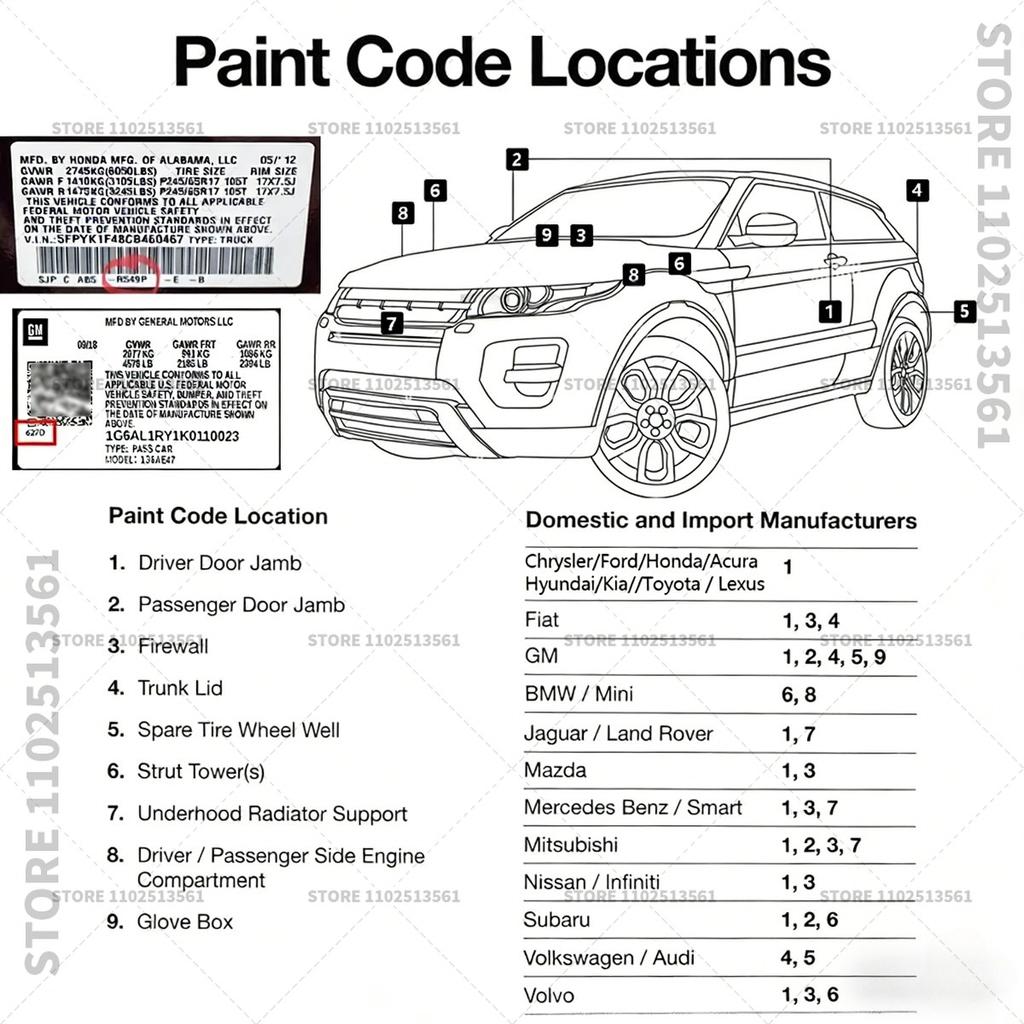 For 2013-2025 MINI COOPER Car Paint Repair Pen Restores Original Factory Paint Finish Magic Blue Yellow Polar Bear White Green Touchup Paint2