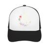 Be Still Psalm Faith Blossom Mesh Baseball Cap Casual Hat Outdoor For Womens Unisex FeUnisex
