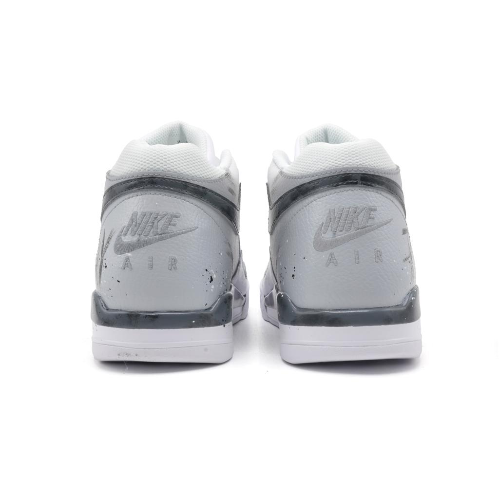 Nike Flight Legacy Old Film Development Abrasion Resistant Slip Resistant Abrasion Resistant Slip Resistant Mid top BQ4212-101(Team691-)