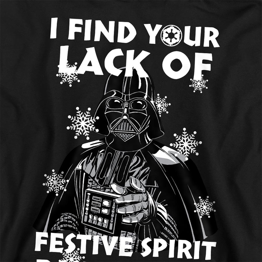 Star Wars Childrens/Kids Lack Of Spirit Darth Vader Christmas Hoodie