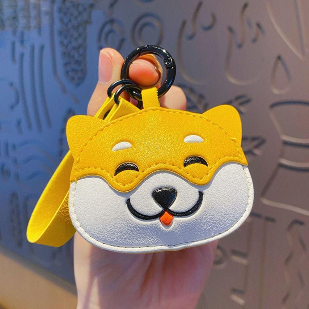 Lovely Panda Pendant Key Chain Delicate Cartoon Pet Doll Pendant Animal Key Ring  Unisex
