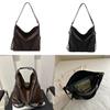 Pu Leather Large Capacity Tote Bag For Casual Daily Use With Multiple Pockets