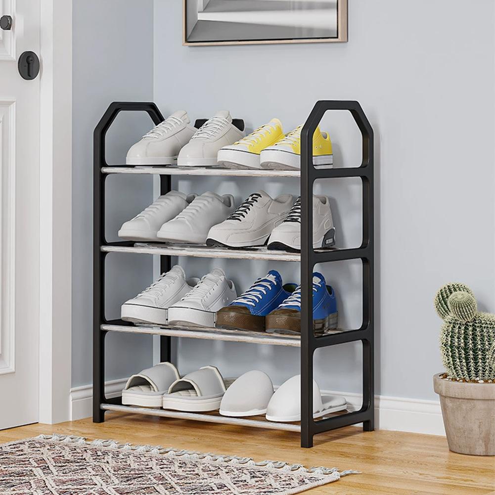 4 Floor Assembly Creative Home Shoe Rack Dormitory Door Storage Rack Storage Shoe Cabinet Components For Home Supplies