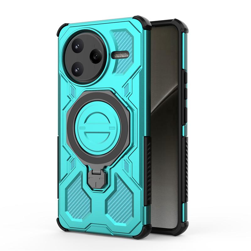 Magnetic Wireless Charge Cover For Xiaomi Poco F7 Ultra X7 Pro Phone Holder Case For Poco F7 Ultra Cover For Poco F7 Ultra Case