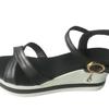 Summer New Peep-Toe Wedge Sandals – Large-Size One-Band Buckle Platform Waterproof Sole Sandals for Women