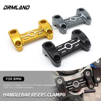 For BMW R NINE T R NINET R9T R 9 T 9T Pure Scrambler 2014-2023 Motocycle Handlebar Riser Clamps Handle Bar Support Top