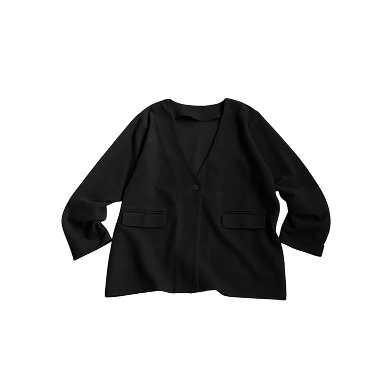 [antiqua] Antica no color jacket ladies outer PN-00546 Onesize 05 black