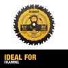 Circular Saw Blade, Tungsten Carbide, 24 Teeth, 6-1/2-In. DWA161224