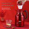 304 Stainless Steel Insulated Double-Layer Kettle for Hot Water, Ideal for Weddings and Home Use