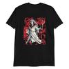 Anime Manga Unisex 100% Baumwolle T-Shirt Herren T-Shirts Top, Cartoon Hentai Japanische Kanji Comic Horror
