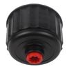 Black Plastic Cap Replacement Utility Cap High-quality Construction Lightweight Design Virgin High-density Polyethylene