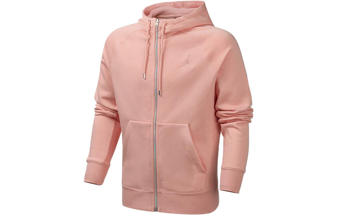 Мужские куртки Jordan Розовые С капюшоном Умеренный прямой крой AV2961-623 XL