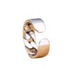 925 Sterling Silver Rings for Women Couple Minimalist Handmade Simple Retro Chain Ring Party Jewelry Gift Prevent Allergy