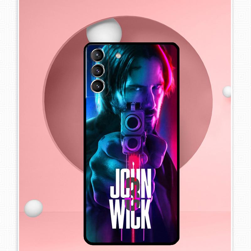John Wick Case For Samsung Galaxy S25 Ultra S20 S21 S22 S23 S24 Plus S9 S10 S24 FE S25 FE Cover Funda