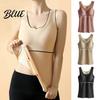 Stable Vest Women Winter Fall Chest Pads Thermal Thick Soft Seamless Breast Support Sleeveless Pullover Solid Color Bottoming Top Underwear