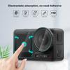 For DJI Osmo Action 4 PULUZ 3-in-1 Lens Front and Back Screen Tempered Glass Explosion-proof Film (Transparent)