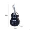 Tiny Guitar Keychain Keyring Music Style Pendant Charms Worlds Smallest