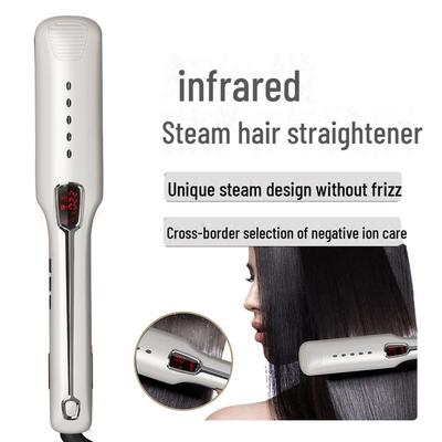 Cross-Border Hair Care: Ion Steam Infrared Hair Straightening Comb