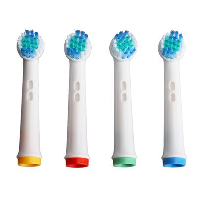 4pcs Electric Toothbrush Replacement Heads More Plaque Removal Rounded Bristles Gentle Efficient